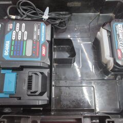 makita マキタ TD001G インパクトドライバ 中古品 40V バッテリー×2 充電器 【ハンズクラフト宜野湾店】の画像