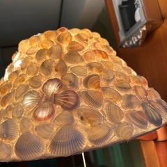 手作り　貝のスタンドライト💡の画像