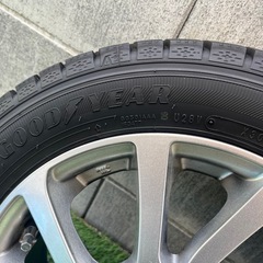 【予定者様決まりました】スタッドレスタイヤホイールセット　155\65R14の画像