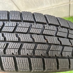 【予定者様決まりました】スタッドレスタイヤホイールセット　155\65R14の画像