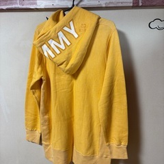 48・古着・champion  TOMMY 希少リバースウィーブフーディの画像