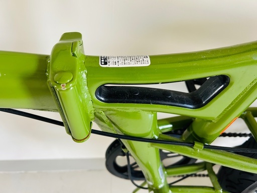 ハマー自転車折りたたみ20インチ　グリーン（商談中）