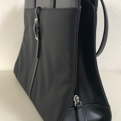【未使用品】IMGN 黒 ナイロン ビジネスバッグ リクルートバッグ 就活 カバンの画像