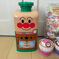 【美品】アンパンマン　おのみものはいどうぞ♪　ジャムおじさんのパン工場カフェの画像