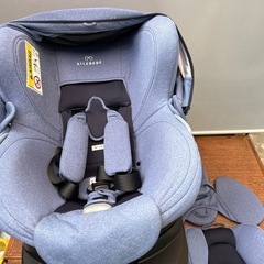 【美品】エールベベ クルット4i プレミアム BF867 ISOFIX ブルー 管理番号411の画像