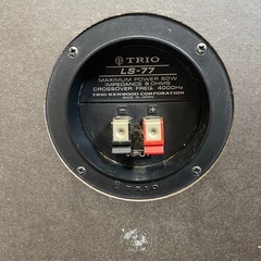 TRIO トリオ LS-77 スピーカー 中古 1個ブックシェルフ型　稼働OKの画像