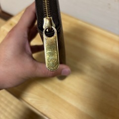 ルイヴィトン ダミエ 長財布 ジッピーウォレット ブラウン 財布100% 正規品の画像