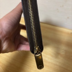 ルイヴィトン ダミエ 長財布 ジッピーウォレット ブラウン 財布100% 正規品の画像