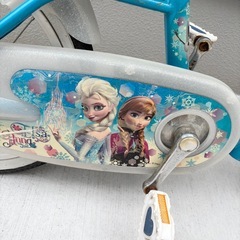 アナと雪の女王　キッズ自転車の画像