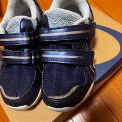 asics sukusuku キッズシューズ　17.0cmの画像