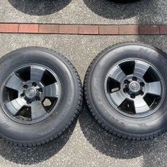 ハイラックス純正ホイールMAXTREKTREKM7265/70R17スタッドレスの画像