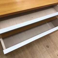 ★リユースのサカイ春日部店★KJ11900  テレビ台 ナチュラル H42×W153×D48 クリーニング済みの画像