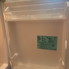 【商談中】冷蔵庫 2019年製 85L 白 の画像