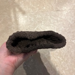 【9月末まで】ブラウンリブ編みル エステ用ヘッドバンドの画像