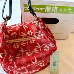 🎒【新品未使用】座れるバッグ「閑座（カンザ）」✨正座椅子にもなる便利アイテムの画像