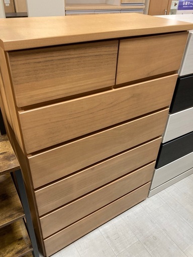 取りに来れる方限定！中村敬木工の６段チェストです！