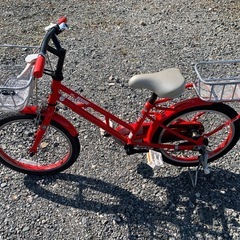 自転車　18インチ　子供用　中古の画像