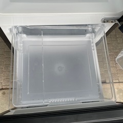 ハイセンス 【右開き】154L 2ドア ノンフロン冷蔵庫 エディオンオリジナル ダークブラウン HR-G1501の画像