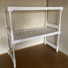 押入れ整理棚　ラックの画像