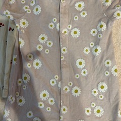 ベビー服女の子半袖プレオール60〜70の3枚セットの画像