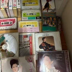 GYP0923 8mm CD カセットテープ　CD まとめ売り　大量　昭和　平成の画像