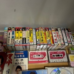 GYP0923 8mm CD カセットテープ　CD まとめ売り　大量　昭和　平成の画像