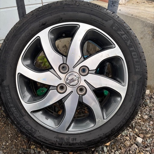 日産純正 ホイール アルミ 14インチ 4.5J 4穴 4本 100