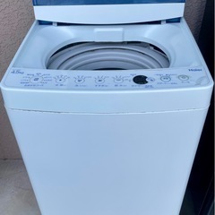洗濯機2019年製4,5kg HAIER
の画像