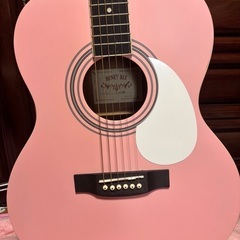 HONEY BEE ハニービー　アコースティックギター　ピンクの画像