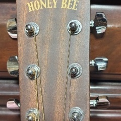 HONEY BEE ハニービー　アコースティックギター　ピンクの画像