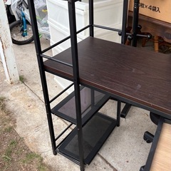美品　システムデスク　チェア　セットの画像