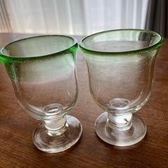 グラス3種類　２個ずつの画像