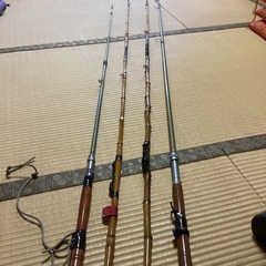 釣り竿　4本の画像