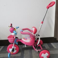  [三輪車] アイデス IDES アイベーシック アイデスカーゴドーム ミニーマウス ※サンシェードなしの画像