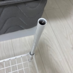 ダイソー　スチールラック　ホワイトの画像