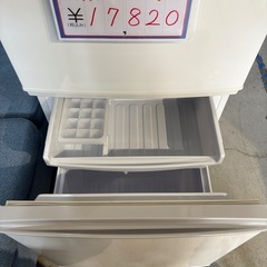 配送可【シャープ】137L ファン式冷蔵庫★2020年製 クリーニング済/6ヶ月保証付き 【管理番号12309】桒の画像