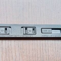 【B264】美品　パソコン・ゲーミングデスク　L字型　モニター台・収納棚　木製天板　コンセント付きの画像