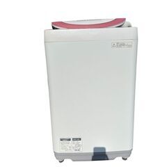 SHARP 全自動洗濯機 6.0kg ES-GE60R 2016年製の画像