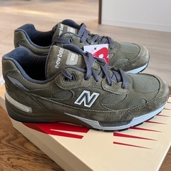 新品、25.5, ニューバランス 992 ダークカモ/グレー/ホワイト(U992GL)の画像
