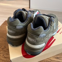 新品、25.5, ニューバランス 992 ダークカモ/グレー/ホワイト(U992GL)の画像