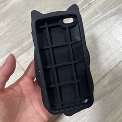 黒猫デザイン iPhoneケースの画像