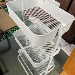 スチールワゴン（グレー）の画像