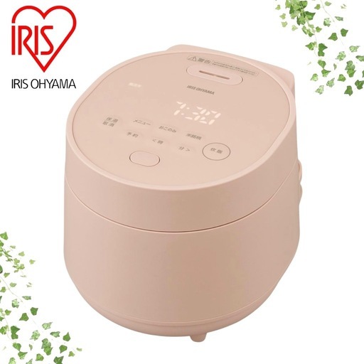 【美品】アイリスオーヤマ❤ジャー炊飯器 3合 自動調理メニュー 低温調理可能