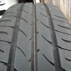 【値下げ】軽自動車用　タイヤ＋アルミ　バリ溝　155/65/13　4本セットの画像