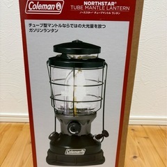 【新品未使用】【お買い得】コールマンランタンNORTHSTAR TUBE MANTLE LANTERNの画像