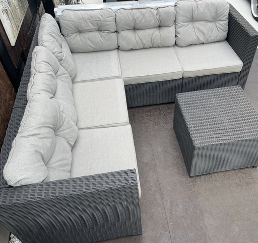 ガーデンソファ　5人掛け　引取限定