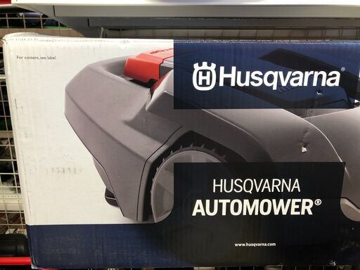 【開封済み未使用品】【店頭引取限定】Husqbarna  ロボット芝刈り機 AUTO MOWER105 88,000円（税込）