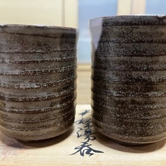 たち吉 夫婦湯呑 和草 にこぐさ 927-0162 木箱入り 湯のみ ペアの画像