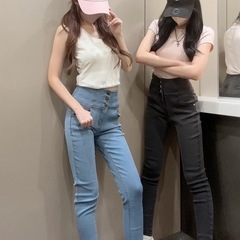 GRL Lサイズ スキニーの画像