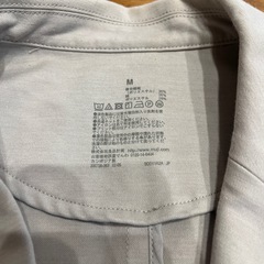 無印　ジャケット　ベージュの画像
